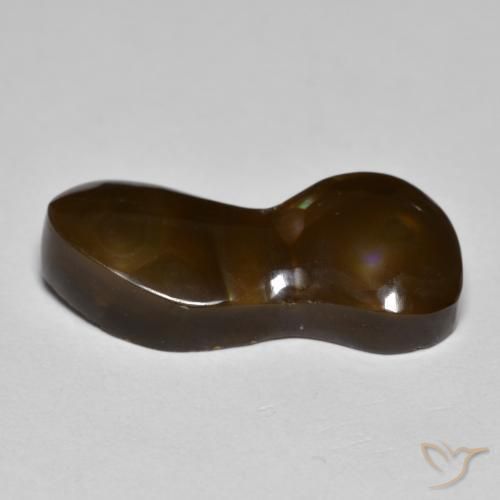 Agata di fuoco Multicolore naturale da 8.64 ct, Taglio a fantasia, Opaco