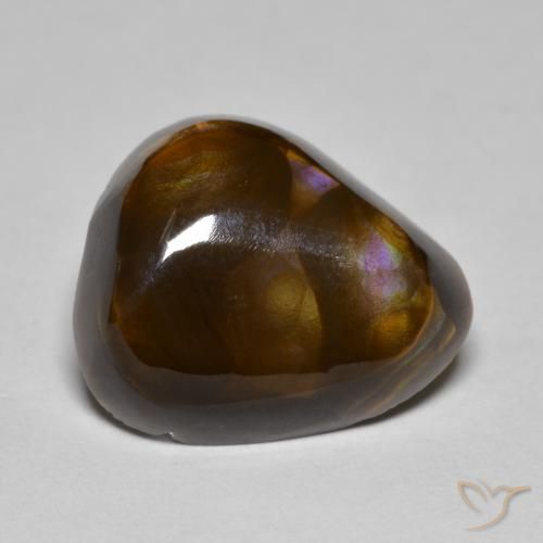 8.88ct Naturale Multicolore Agata di fuoco, Taglio a fantasia, Opaco