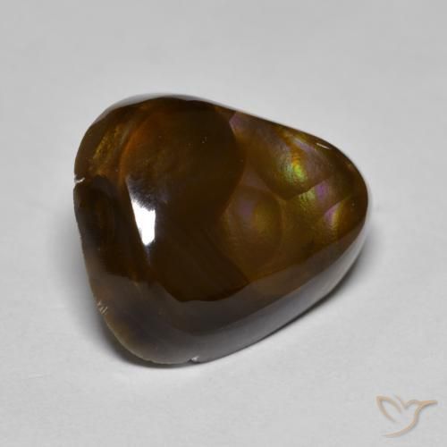 Agata di fuoco Multicolore naturale da 8.88 ct, Taglio a fantasia, Opaco