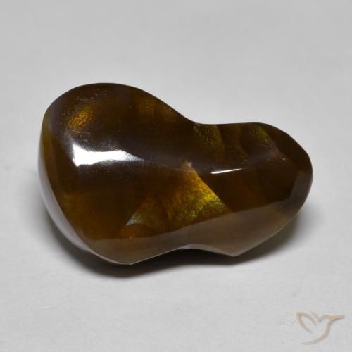 9.44ct Naturale Multicolore Agata di fuoco, Taglio a fantasia, Opaco