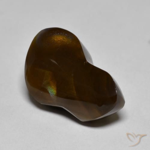 Agata di fuoco Multicolore naturale da 9.44 ct, Taglio a fantasia, Opaco