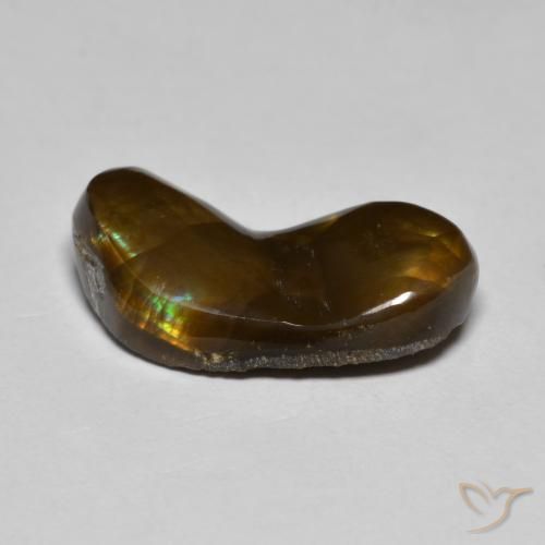 Agata di fuoco Multicolore naturale da 6.23 ct, Taglio a fantasia, Opaco