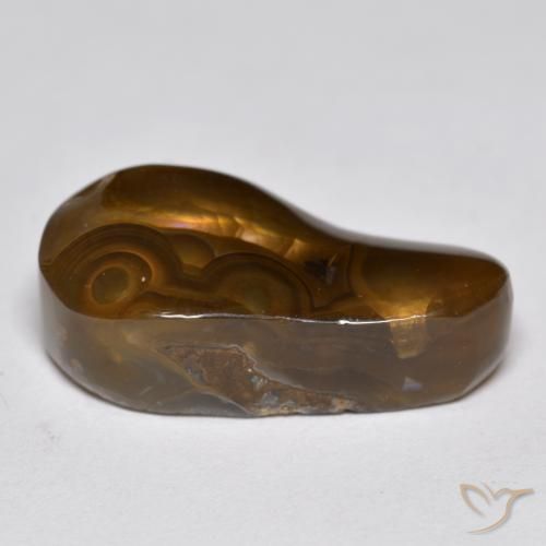 Agata di fuoco Multicolore naturale da 9.59 ct, Taglio a fantasia, Traslucido