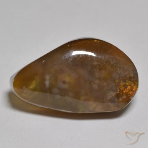 11.60ct Naturale Multicolore Agata di fuoco, Taglio a fantasia, Traslucido