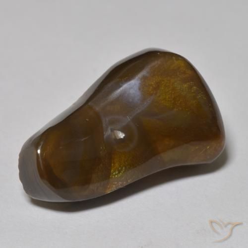 Agata di fuoco Multicolore naturale da 9.77 ct, Taglio a fantasia, Traslucido