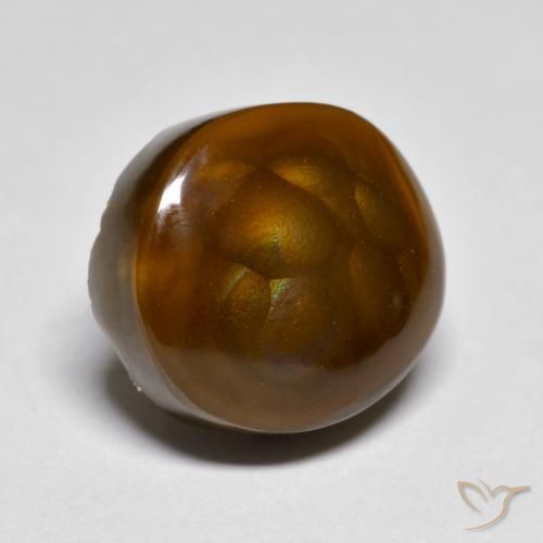 7.53ct Naturale Multicolore Agata di fuoco, Taglio a fantasia, Opaco