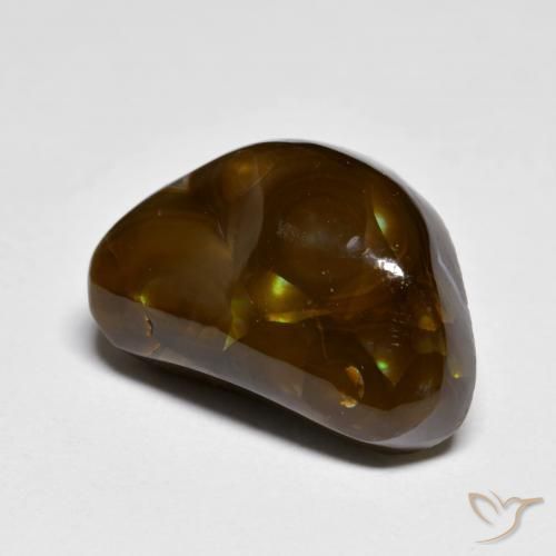Agata di fuoco Multicolore naturale da 9.39 ct, Taglio a fantasia, Opaco