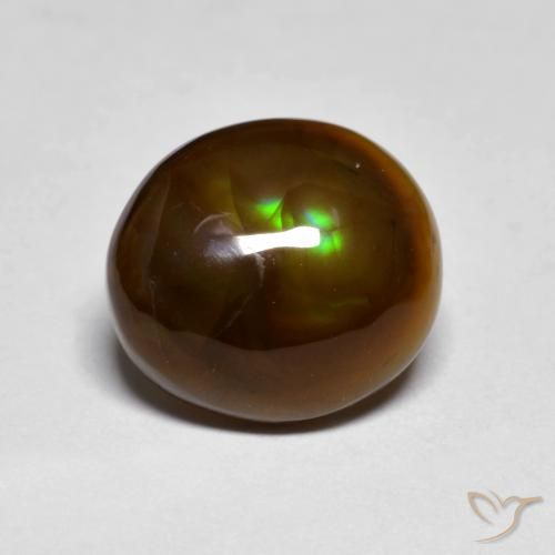 3.31ct Naturale Multicolore Agata di fuoco, Taglio a fantasia, Opaco