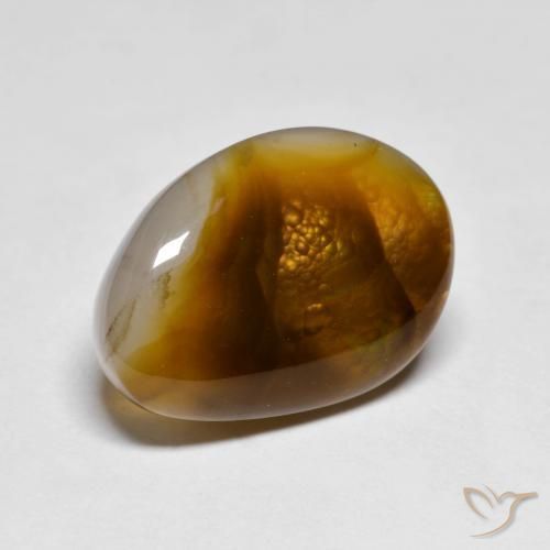 7.02ct Naturale Multicolore Agata di fuoco, Taglio a fantasia, Traslucido