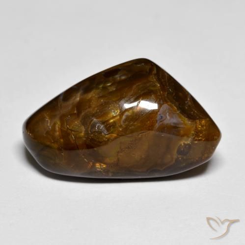 9.70ct Naturale Multicolore Agata di fuoco, Taglio a fantasia, Opaco