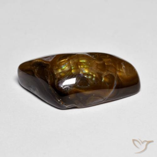 Agata di fuoco Multicolore naturale da 9.70 ct, Taglio a fantasia, Opaco