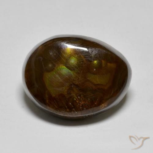 8.25ct Naturale Multicolore Agata di fuoco, Taglio a fantasia, Traslucido