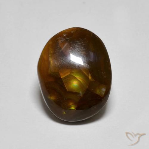 Agata di fuoco Multicolore naturale da 4.60 ct, Taglio a fantasia, Traslucido