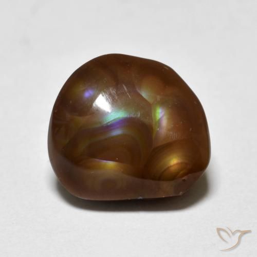 4.71ct Naturale Multicolore Agata di fuoco, Taglio a fantasia, Opaco