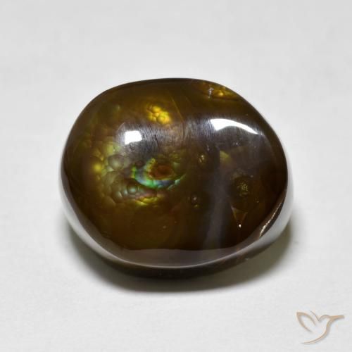 6.75ct Naturale Multicolore Agata di fuoco, Taglio a fantasia, Opaco