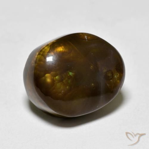 Agata di fuoco Multicolore naturale da 6.75 ct, Taglio a fantasia, Opaco
