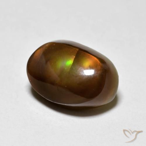 3.75ct Naturale Multicolore Agata di fuoco, Taglio a fantasia, Opaco