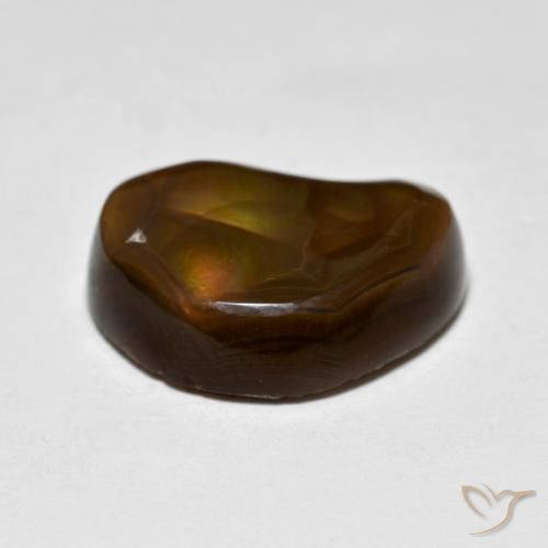 Agata di fuoco Multicolore naturale da 6.39 ct, Taglio a fantasia, Opaco