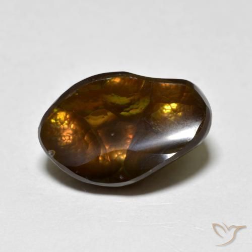 4.75ct Naturale Multicolore Agata di fuoco, Taglio a fantasia, Opaco