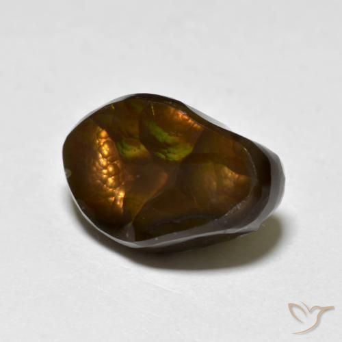 Agata di fuoco Multicolore naturale da 4.75 ct, Taglio a fantasia, Opaco