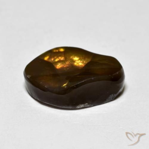 Agata di fuoco Multicolore naturale da 4.75 ct, Taglio a fantasia, Opaco