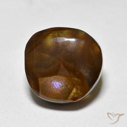 5.59ct Naturale Multicolore Agata di fuoco, Taglio a fantasia, Opaco