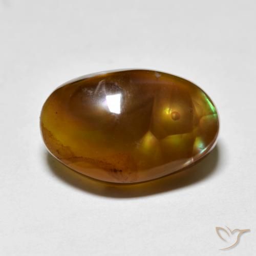 7.27ct Naturale Multicolore Agata di fuoco, Taglio a fantasia, Traslucido