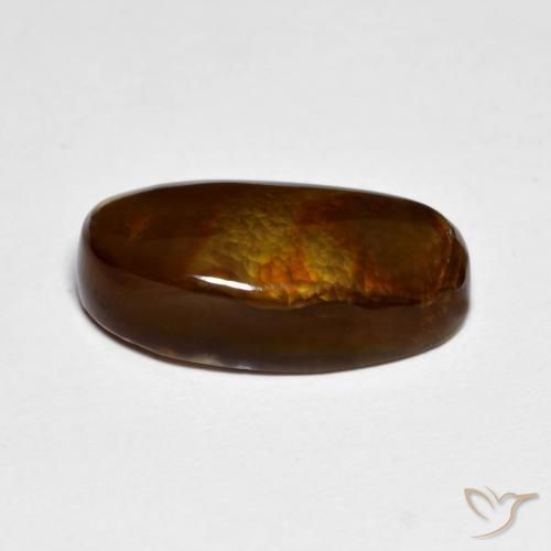 Agata di fuoco Multicolore naturale da 5.43 ct, Taglio a fantasia, Opaco
