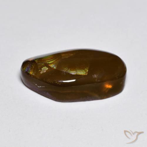 Agata di fuoco Multicolore naturale da 5.83 ct, Taglio a fantasia, Opaco