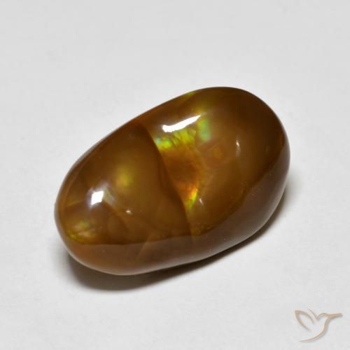 Agata di fuoco Multicolore naturale da 5.46 ct, Taglio a fantasia, Opaco