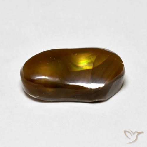 Agata di fuoco Multicolore naturale da 4.96 ct, Taglio a fantasia, Opaco