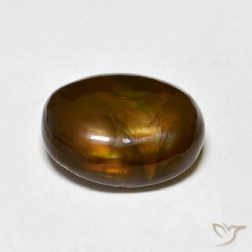 Agata di fuoco Multicolore naturale da 5.26 ct, Taglio a fantasia, Opaco
