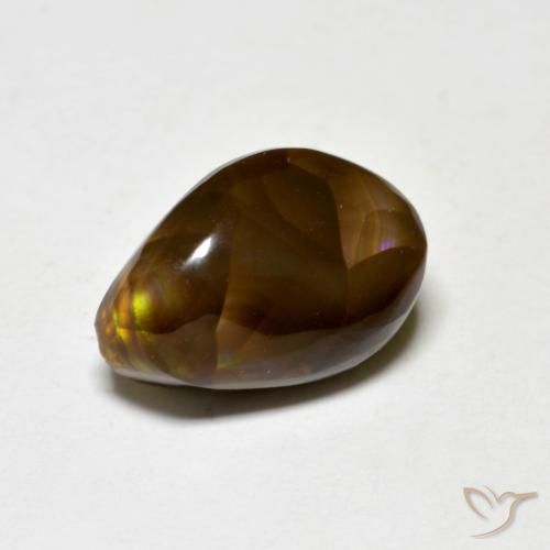 Agata di fuoco Multicolore naturale da 4.47 ct, Taglio a fantasia, Opaco