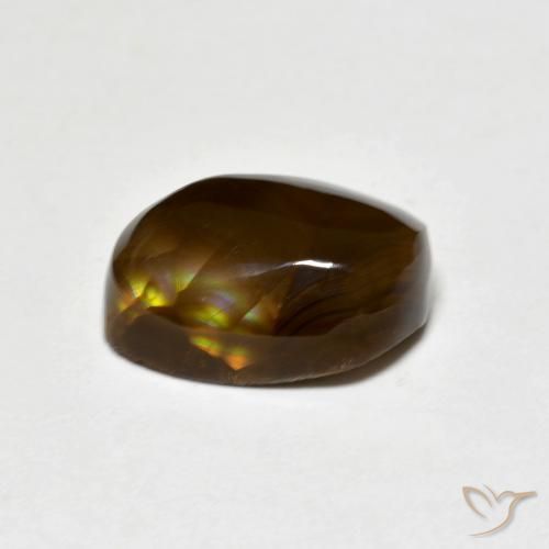 Agata di fuoco Multicolore naturale da 4.47 ct, Taglio a fantasia, Opaco