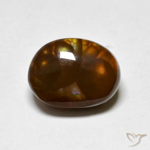 Agata di fuoco Multicolore naturale da 5.02 ct, Taglio a fantasia, Opaco