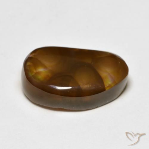 Agata di fuoco Multicolore naturale da 7.33 ct, Taglio a fantasia, Opaco