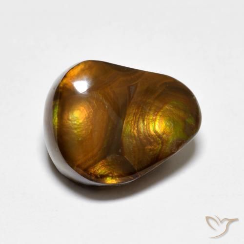 Agata di fuoco Multicolore naturale da 5.03 ct, Taglio a fantasia, Opaco