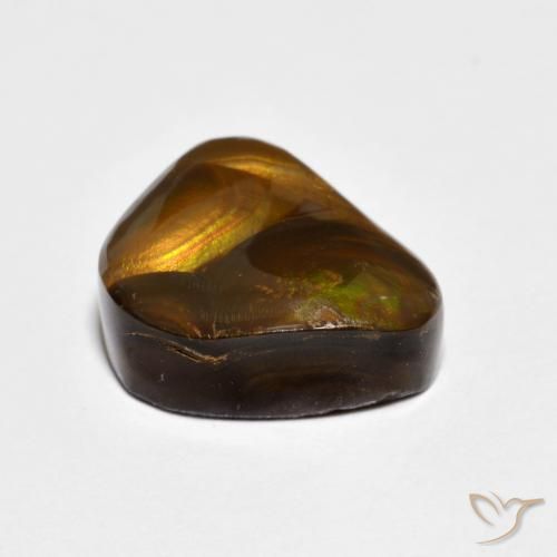Agata di fuoco Multicolore naturale da 5.03 ct, Taglio a fantasia, Opaco
