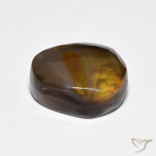 Agata di fuoco Multicolore naturale da 5.37 ct, Taglio a fantasia, Opaco