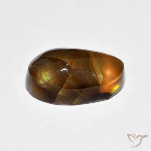 Agata di fuoco Multicolore naturale da 3.99 ct, Taglio a fantasia, Opaco