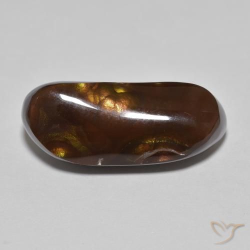 Agata di fuoco Multicolore naturale da 8.67 ct, Taglio a fantasia, Opaco