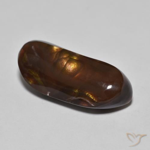 Agata di fuoco Multicolore naturale da 8.67 ct, Taglio a fantasia, Opaco