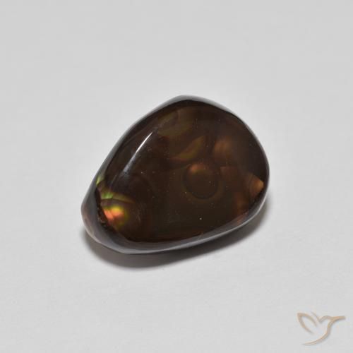 Agata di fuoco Multicolore naturale da 4.95 ct, Taglio a fantasia, Opaco