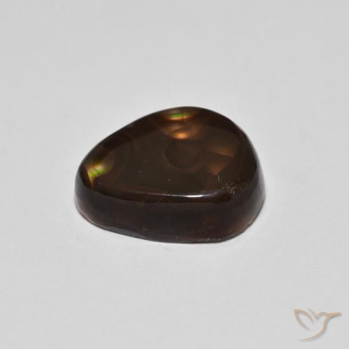 Agata di fuoco Multicolore naturale da 4.95 ct, Taglio a fantasia, Opaco