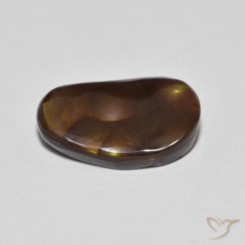 Agata di fuoco Multicolore naturale da 3.68 ct, Taglio a fantasia, Opaco