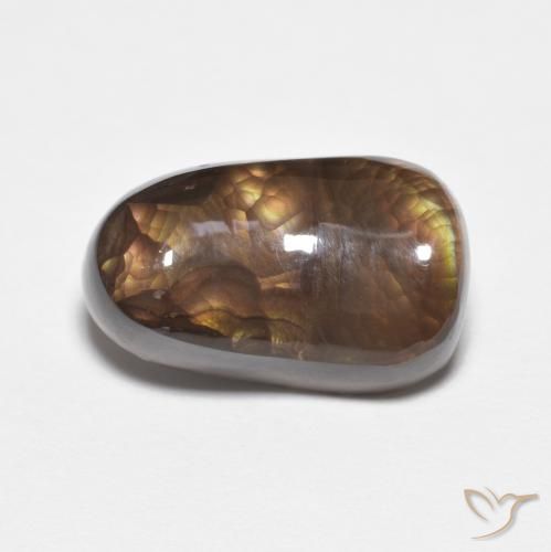 6.46ct Naturale Multicolore Agata di fuoco, Taglio a fantasia, Traslucido