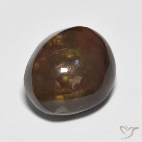 Agata di fuoco Multicolore naturale da 7.39 ct, Taglio a fantasia, Opaco