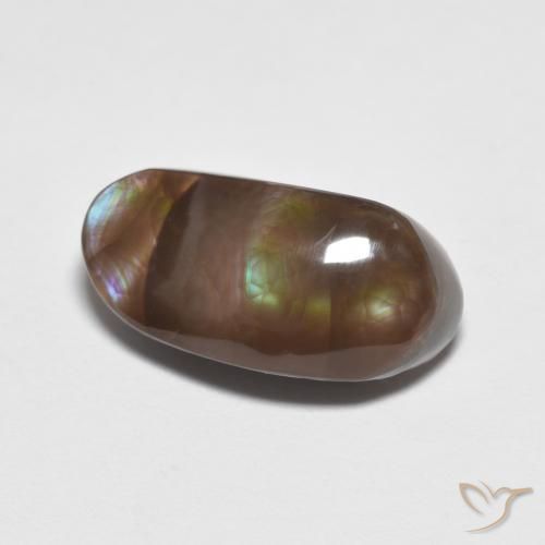 5.76ct Naturale Multicolore Agata di fuoco, Taglio a fantasia, Opaco
