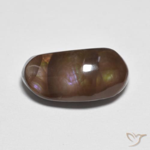 Agata di fuoco Multicolore naturale da 5.76 ct, Taglio a fantasia, Opaco