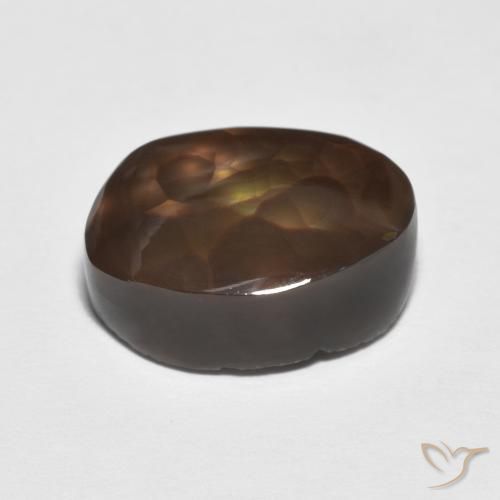 Agata di fuoco Multicolore naturale da 6.12 ct, Taglio a fantasia, Opaco